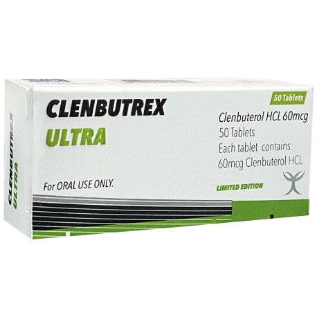 Clembutrex Ultra – XT Labs | Fórmula Avanzada de Clembuterol + Yohimbina + Cafeína