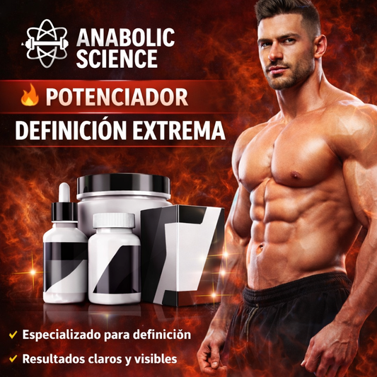 Potenciador Definición Masculina | Anabolic Science